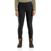 Women's FR Carhartt Force Midweight Pocket Legging in Black